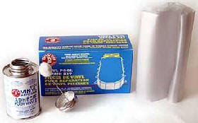 Pool Liner Repair 408517Boxer adhesive kit for underwater vinyl patching