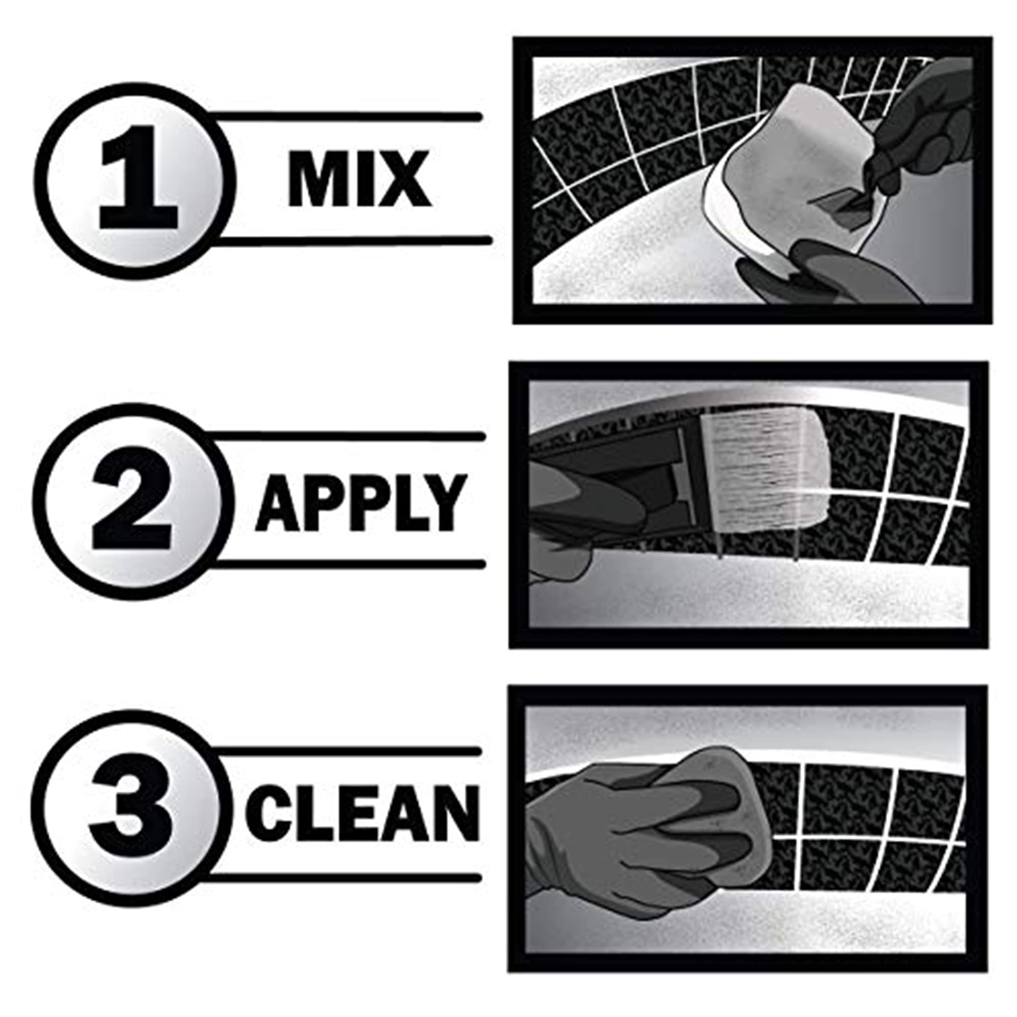 Pool Patch color stays true despite chemical exposure for long-lasting grout.
