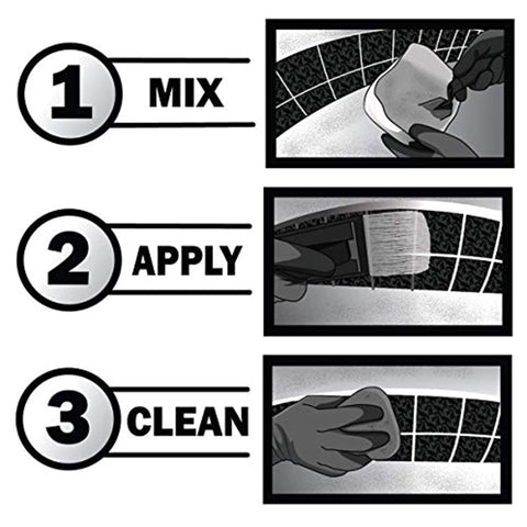 Pool Patch color stays true despite chemical exposure for long-lasting grout.
