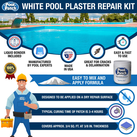 Pool Patch liquid cement bonder improving bonding for durable repairs
