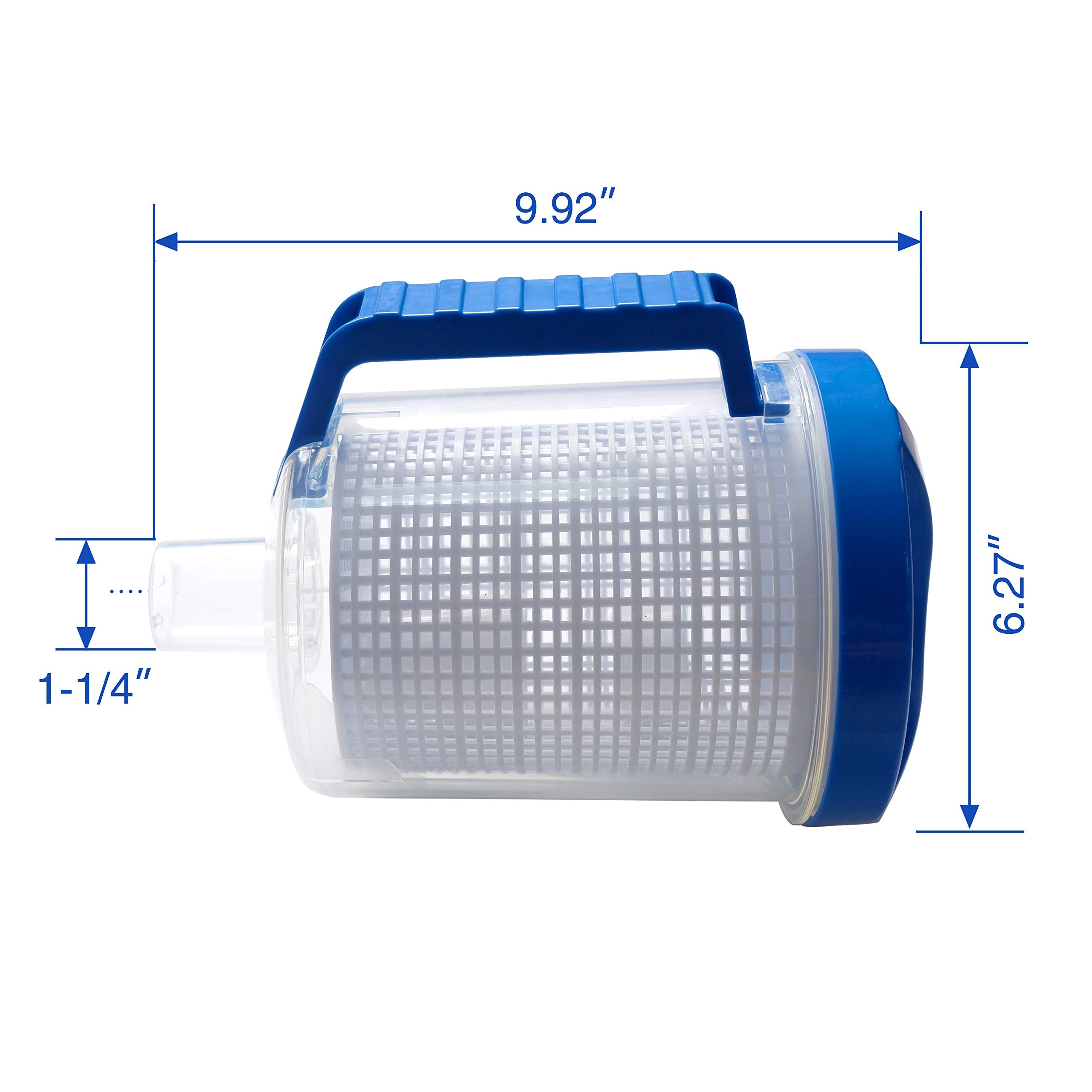 Pool Supply Town inline leaf canister lid provides quick access for basket cleaning