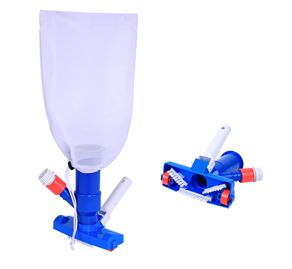 Pool Supply Town jet vacuum head with brush for efficient debris pickup in pools.