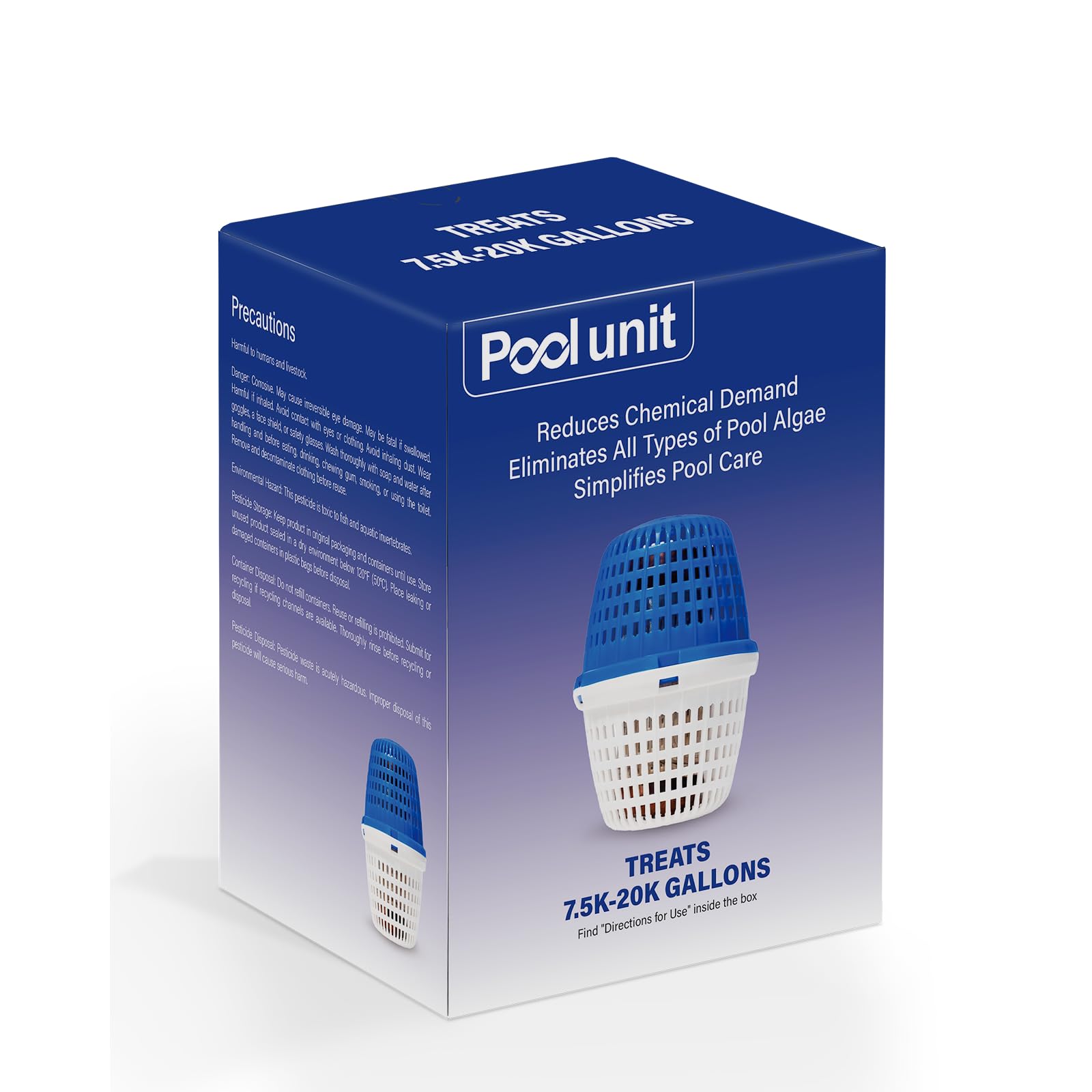 Six-month duration highlights low-maintenance pool care with Pool Unit.