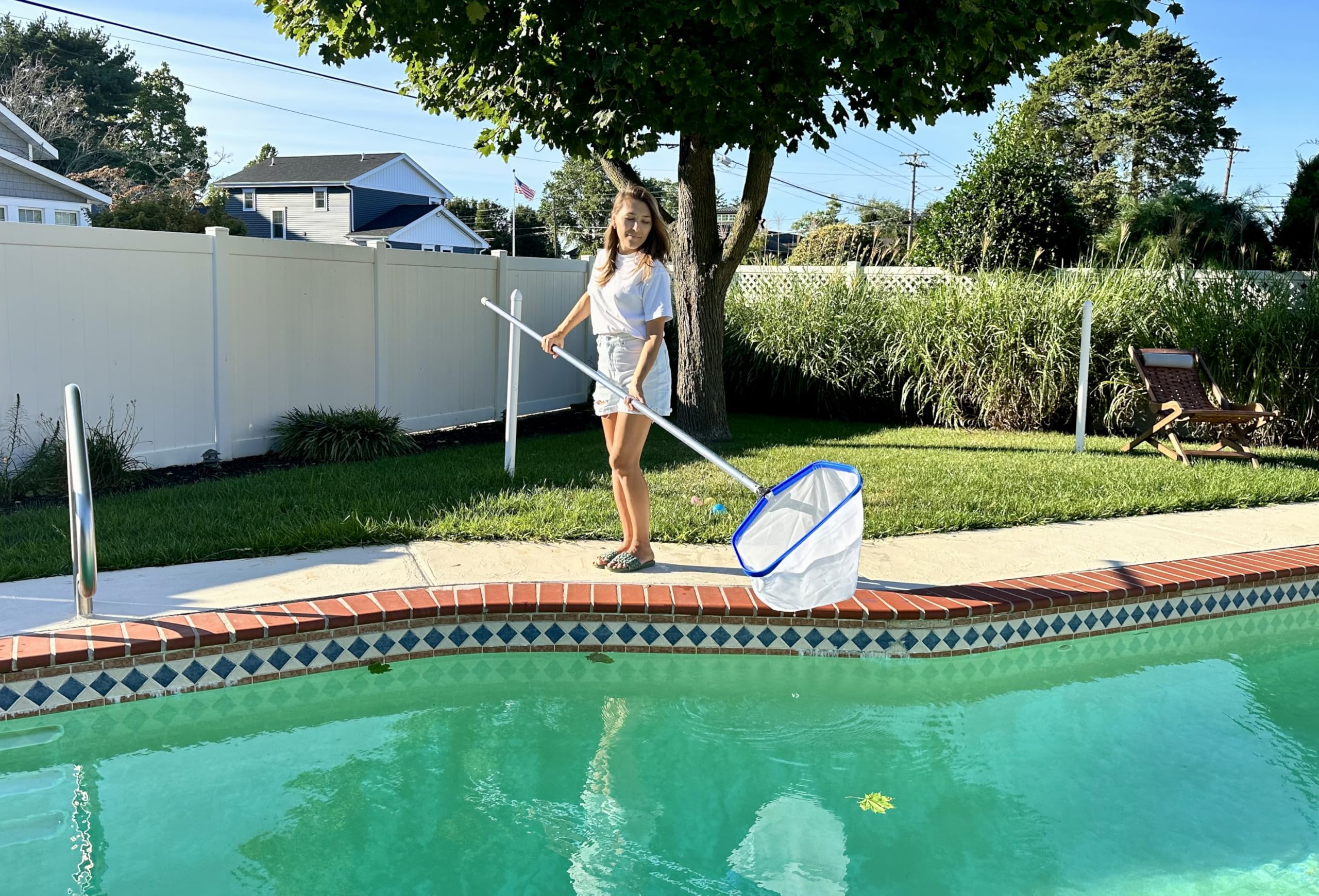 Pool Zing durable skimmer net supports long-term spa maintenance