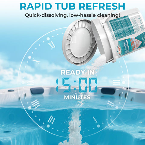 Poolacc boosts chemical performance by easing sanitizer load in pools and spas.