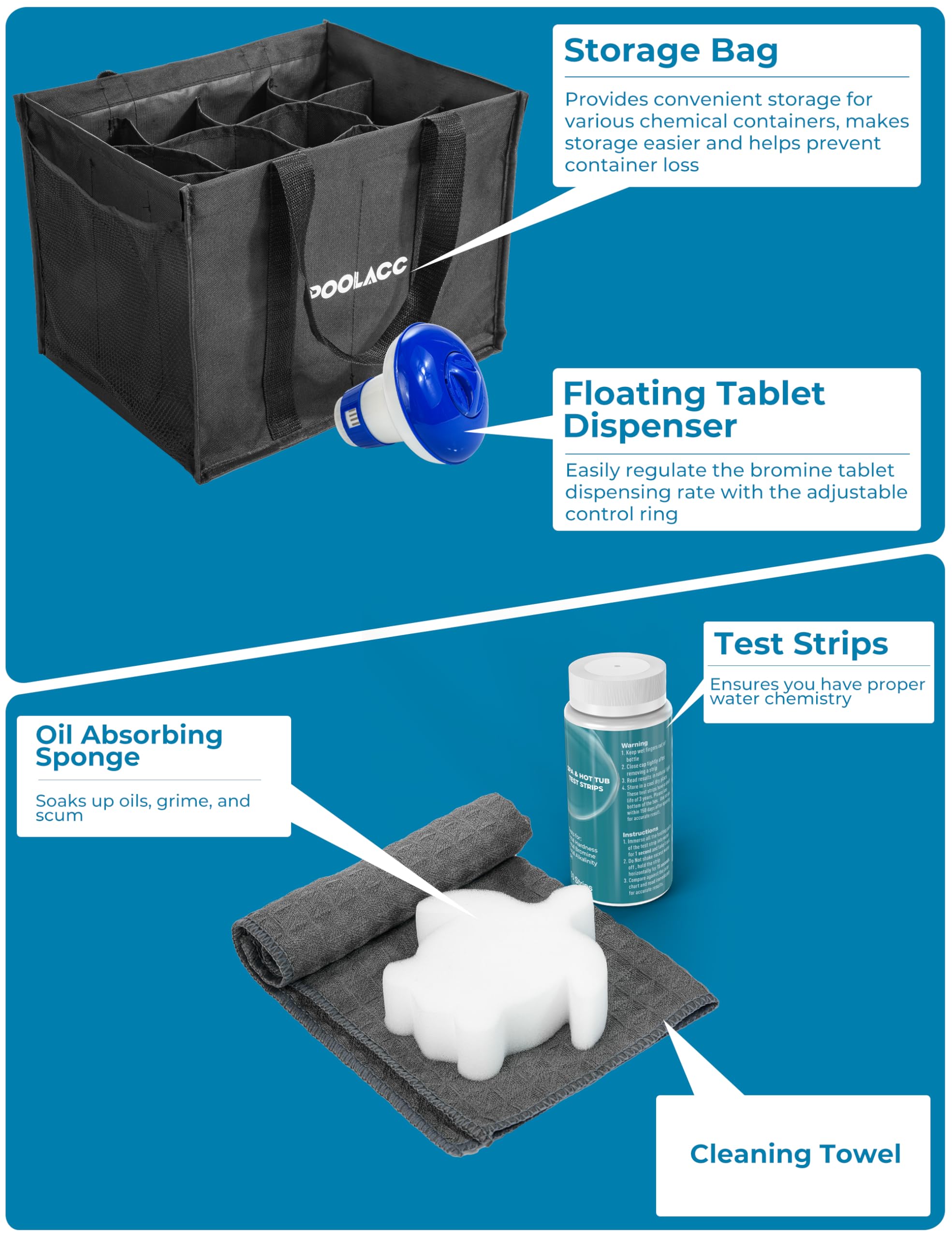 Poolacc pH increaser helps maintain balanced, comfortable water