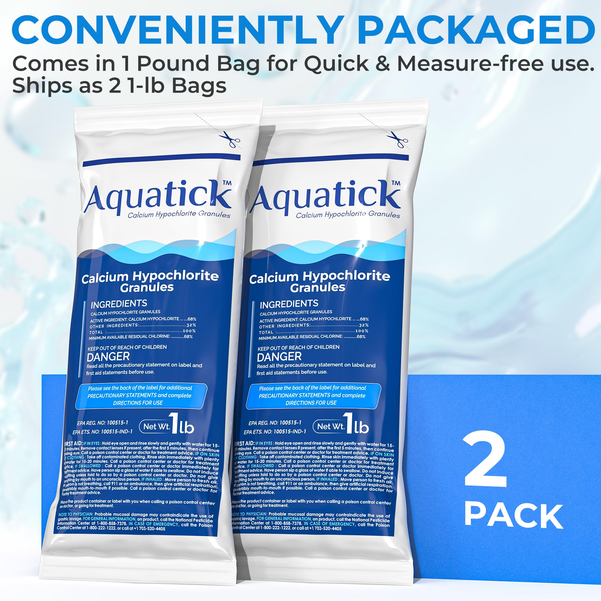 Poolside POOLACC packaging stored safely for future use