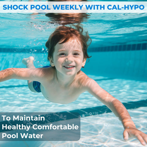 POOLACC two 1lb bags simplify dosing and application