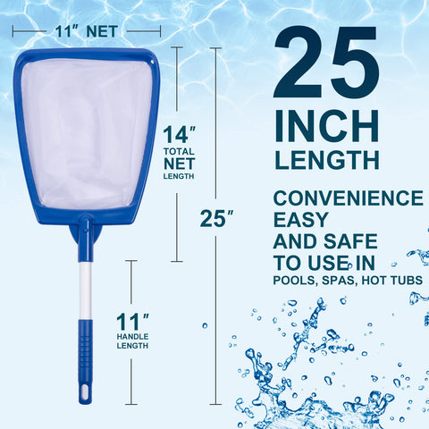 POOLAZA easy-scoop edge enables fast cleanup with minimal effort