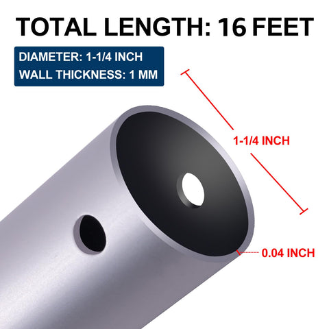 Poolaza anodized aluminum pool pole delivers durable performance in outdoor pools.