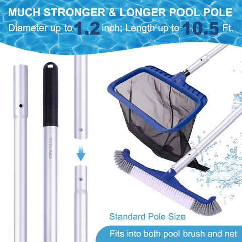 Poolaza ultra fine mesh net traps dust and debris efficiently