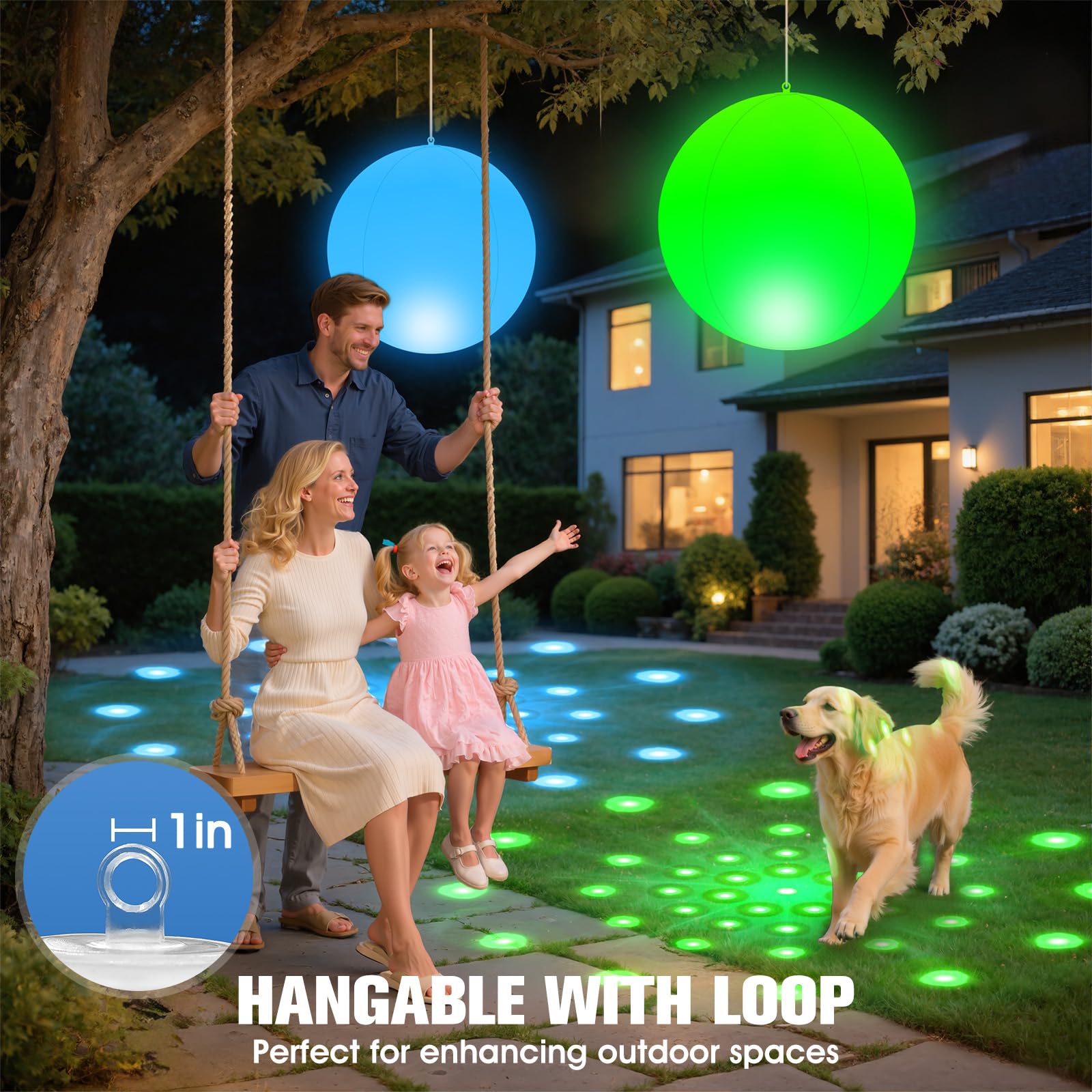 PoolBliss auto dusk-to-dawn sensor automatically operates the lights at dusk