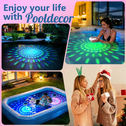 Pooldecor saltwater-compatible pool lights safe for use in various pool environments.
