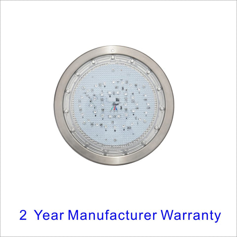 Poolexa 316L stainless steel housing highlights corrosion resistance for long-lasting pool color effects
