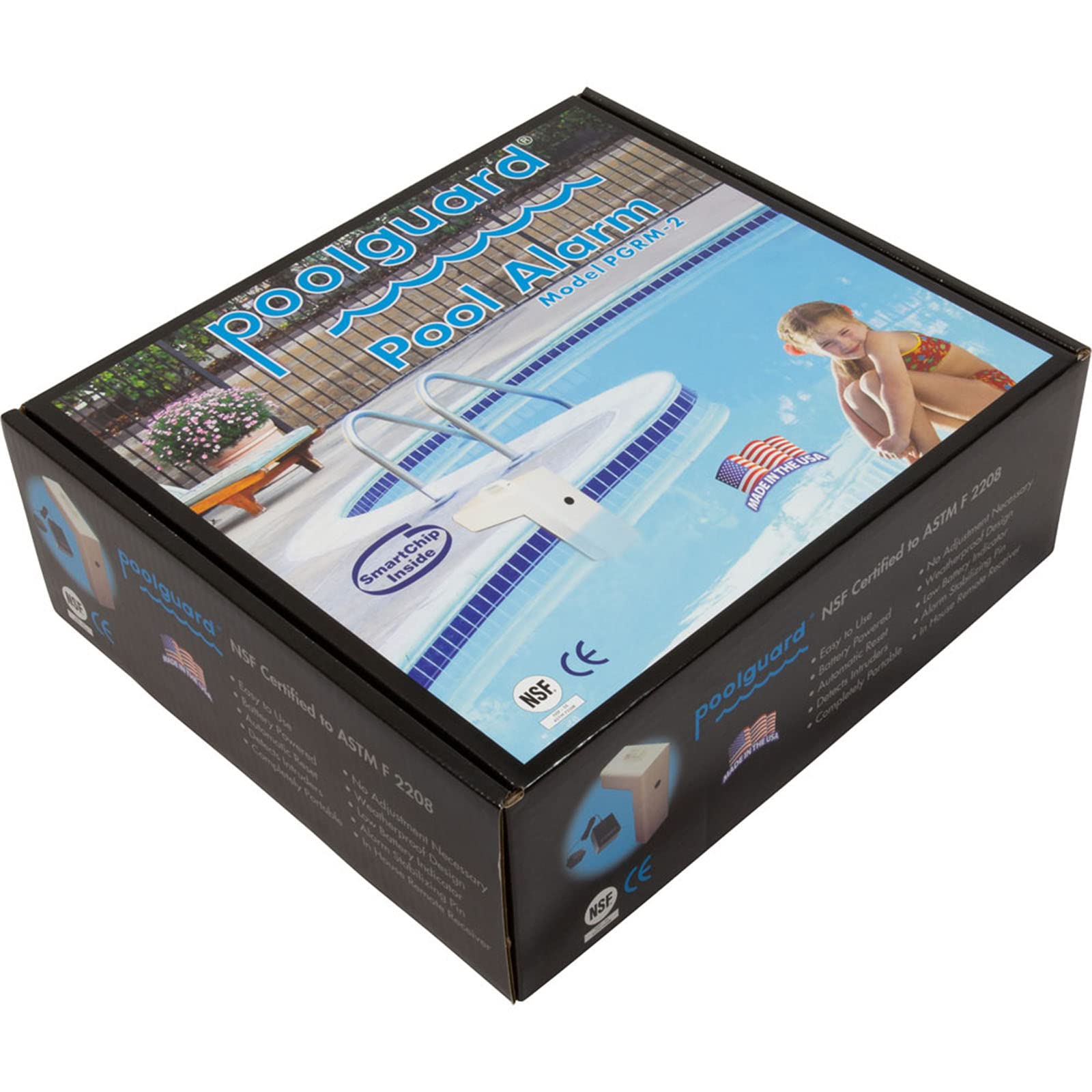 PoolGuard PGRM-2 ASTM-certified system ensures reliable intrusion detection