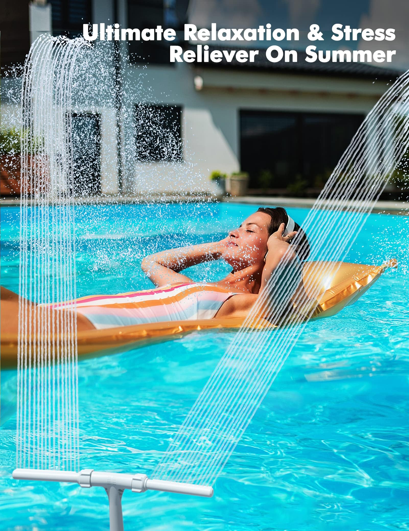 Poolhacker 2-in-1 spraying angles demonstrates cross and parallel spray options.