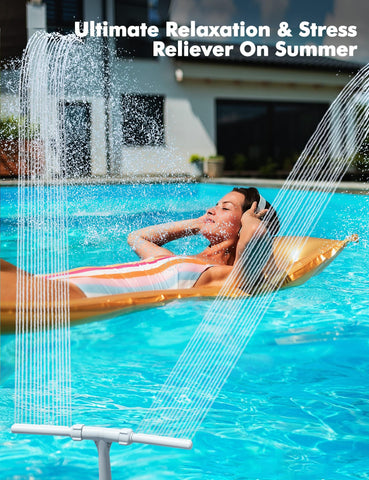Poolhacker 2-in-1 spraying angles demonstrates cross and parallel spray options.