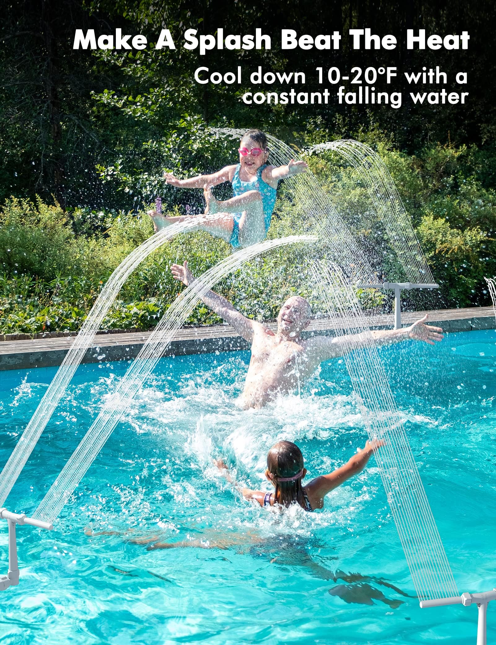 Poolhacker adapter compatibility image emphasizes universal fittings for various pools.