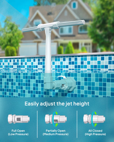 POOLHOUR cooling-and-relaxation fountain creates cooler water and soothing ambience.
