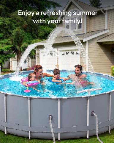 POOLHOUR corrosion-resistant pool fountain material designed for outdoor durability.