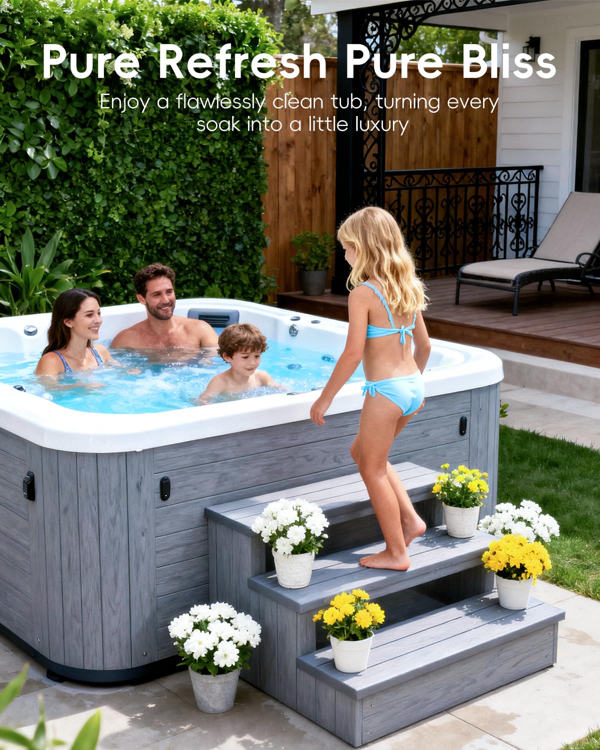 POOLHOUR packaging-front image communicates ready-to-use shock.