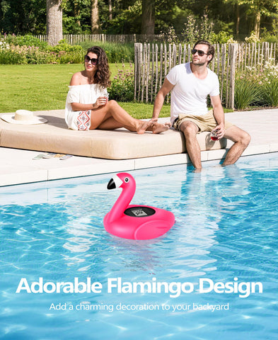 PoolLeader backlit display helps nighttime swims read temperature quickly and clearly.