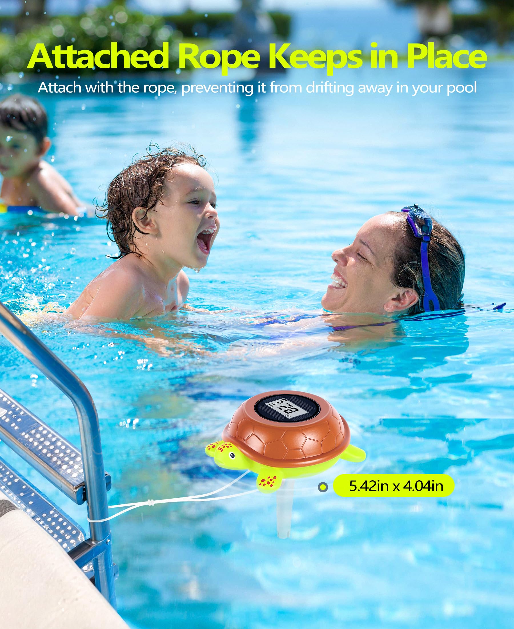 PoolLeader unit-switch lets you choose Celsius or Fahrenheit.