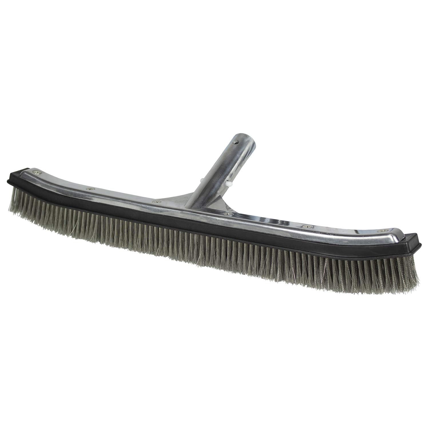 Poolmaster 18-inch algae brush with wide head for fast surface cleaning