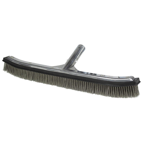 Poolmaster 18-inch algae brush with wide head for fast surface cleaning