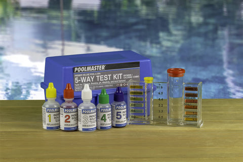 Poolmaster 22270 Premier Collection case keeps all test components neatly stored.