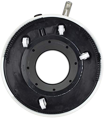 Replaceable perimeter brushes on Poolmaster 28316 for edge cleaning