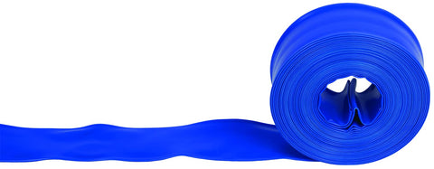 Poolmaster hose rolled flat for compact storage after cleaning.