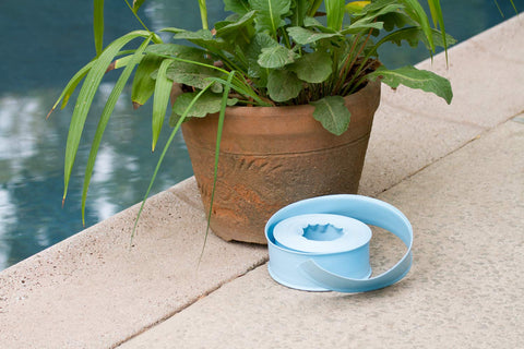 Poolmaster all-weather vinyl backwash hose resists heat and cold