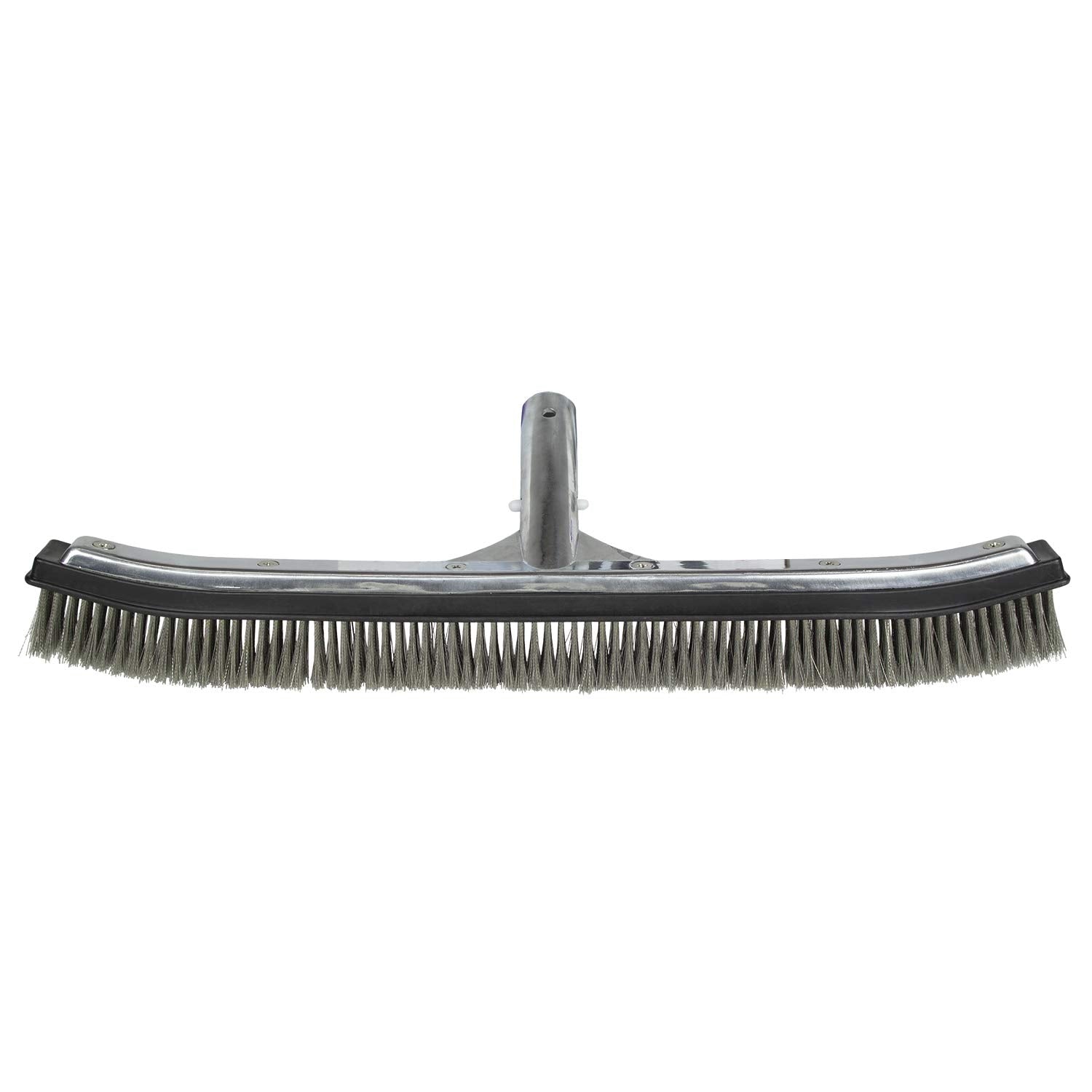 Poolmaster aluminum back offers durable scrubbing power