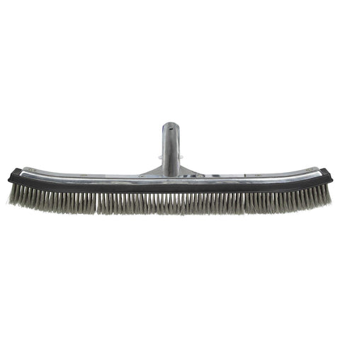 Poolmaster aluminum back offers durable scrubbing power