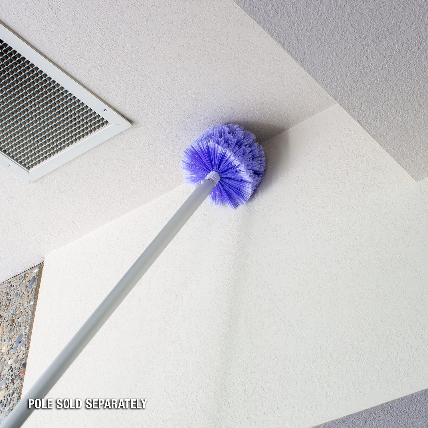 Poolmaster Cobweb Brush helps clean tight corners and ceiling edges efficiently