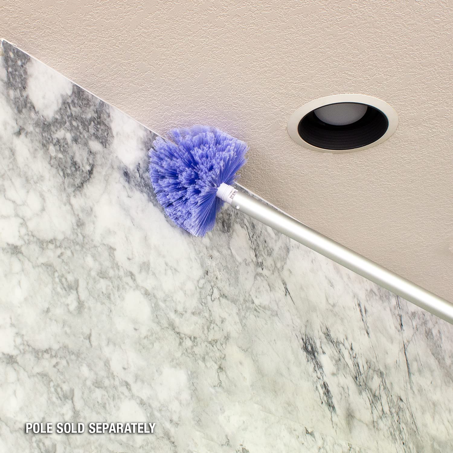 Poolmaster Cobweb Brush designed for pool cages and lanais with cobweb removal