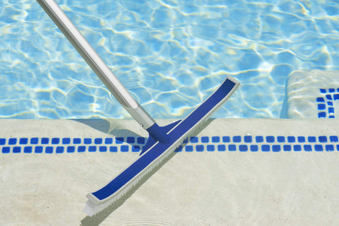 Poolmaster easy clip adapter enables quick brush setup