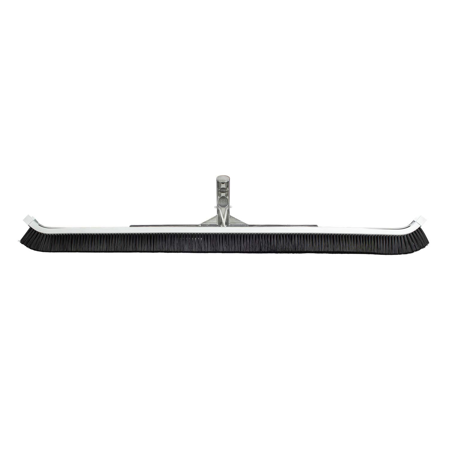 End caps protect walls and liners during brushing with Poolmaster brush