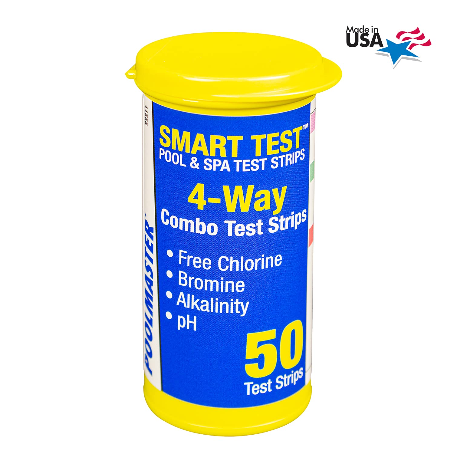 Poolmaster no-bleed-pads design ensures clear readings on strips.
