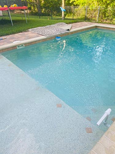 Poolmaster Pool and spa water feature enhances ambiance and cooling on hot days.