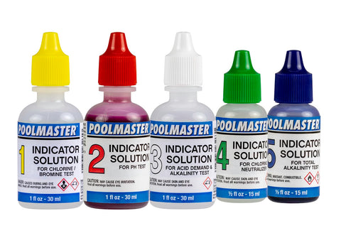 Poolmaster replacement solution 1 bottle for accurate chlorine testing at home pool maintenance