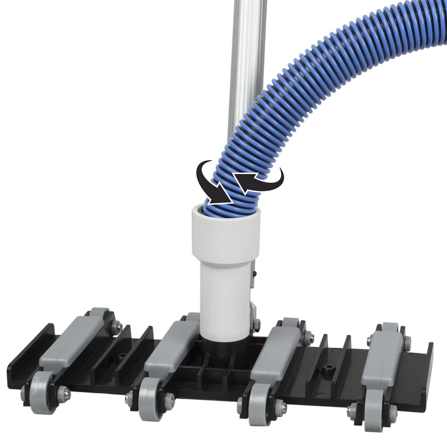 Poolmaster EVA hose resists UV and chemicals for long life