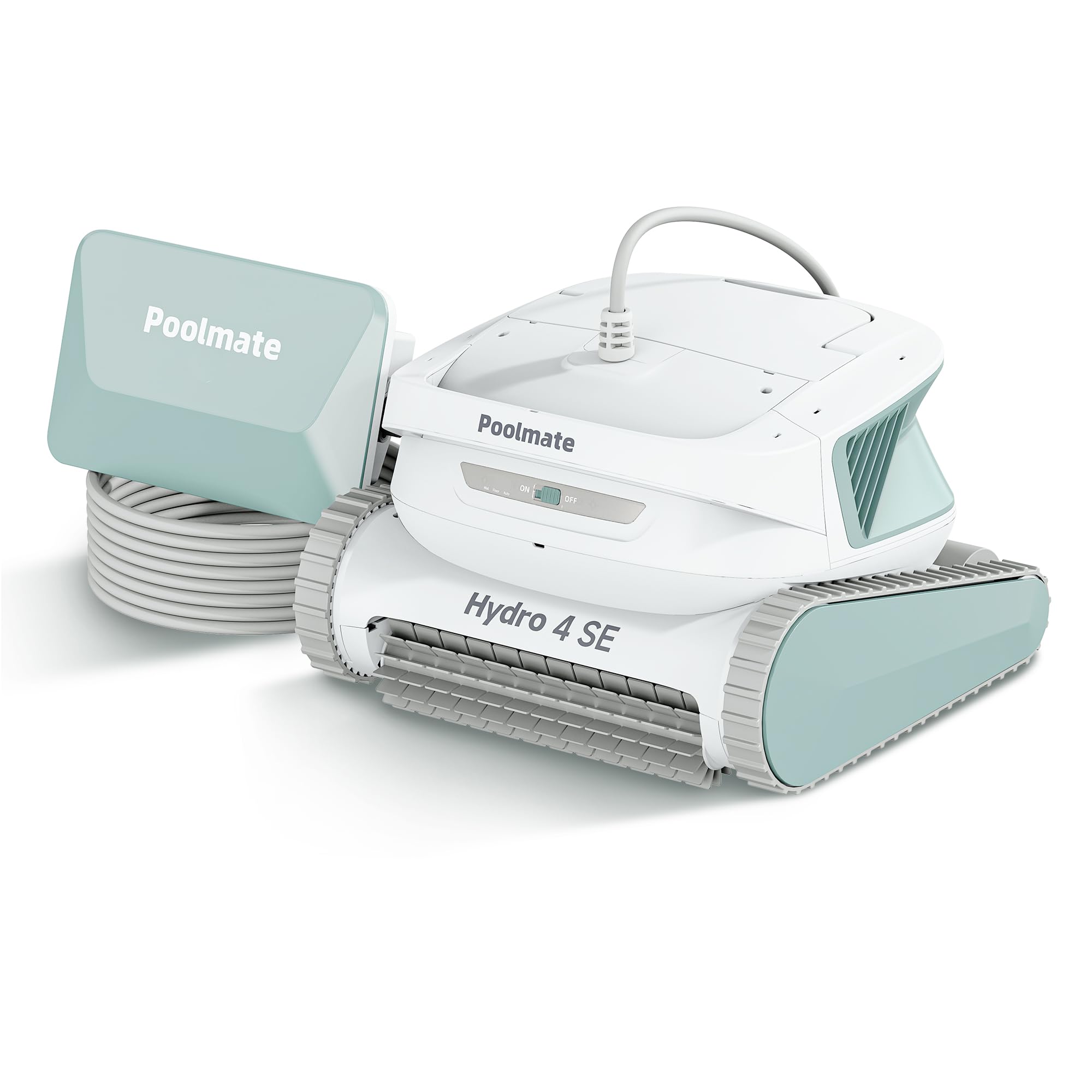 Poolmate Hydro 4SE in action cleaning a pool surface efficiently