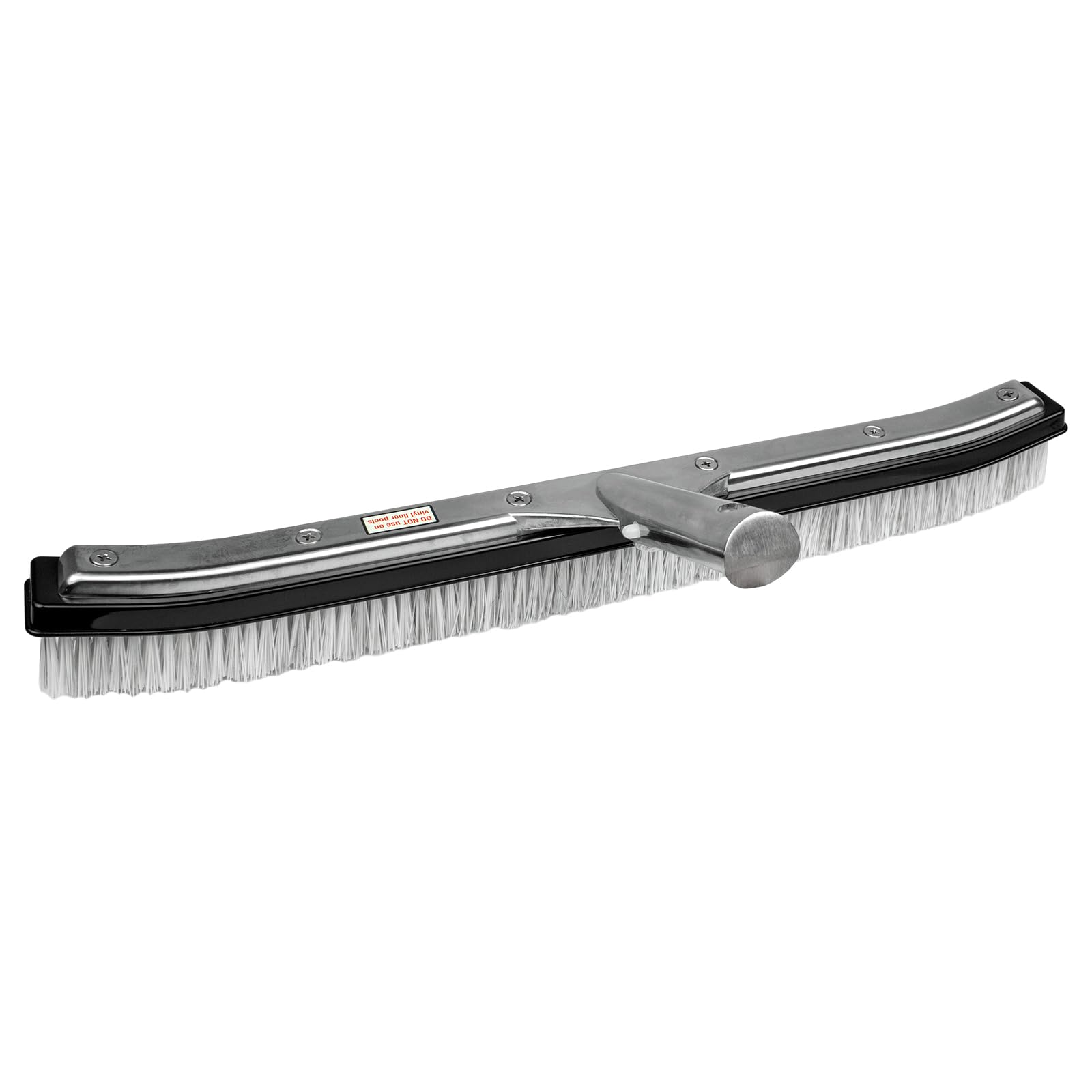 POOLMAVEN 18-inch wide brush covers more surface for faster pool cleaning.