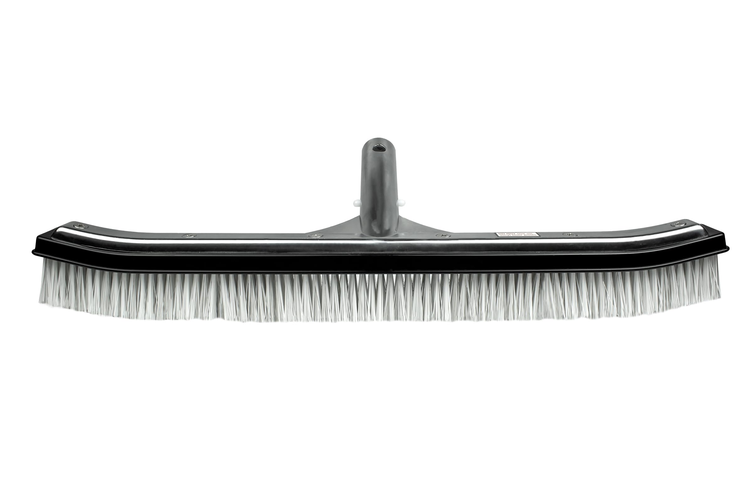 POOLMAVEN sturdy cleaning tool for hard surface inground pools in use.