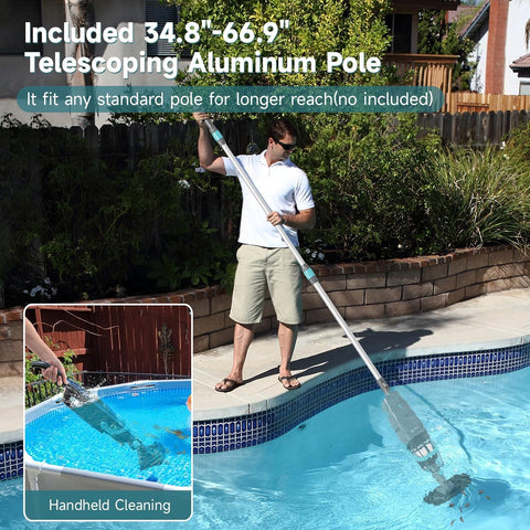PoolMr trash box and mesh system for leaves and large debris collection.