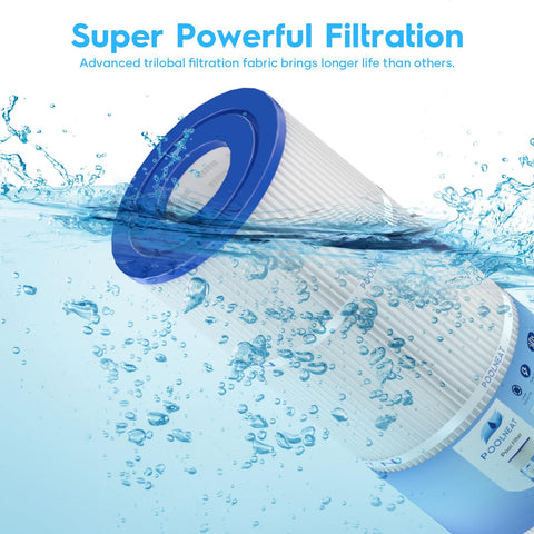 Poolneat CCP420 easy-clean pleats enable repeated use with simple rinsing