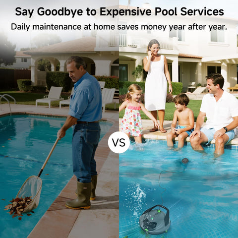 Pooloob PF1 flat bottom design suitable for level pools