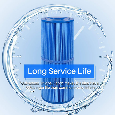 POOLPURE long-life design aimed at 1-2 year service.
